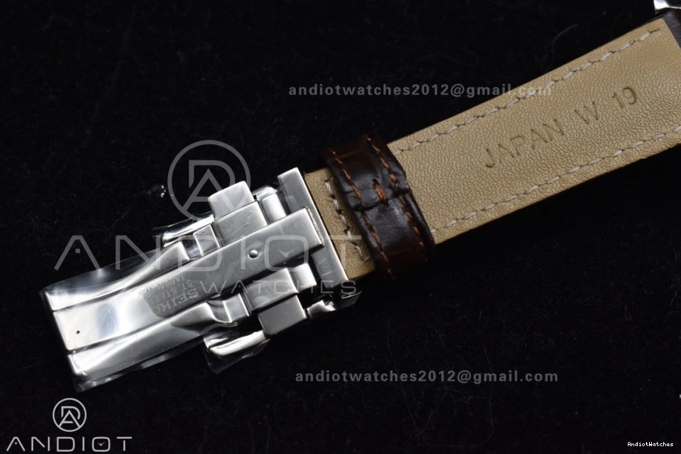 886 Leather Strap GSF 1:1 GMT Seiko NH Elegance Dial on SS Grand Brown Best Cream Reliable Edition 0710